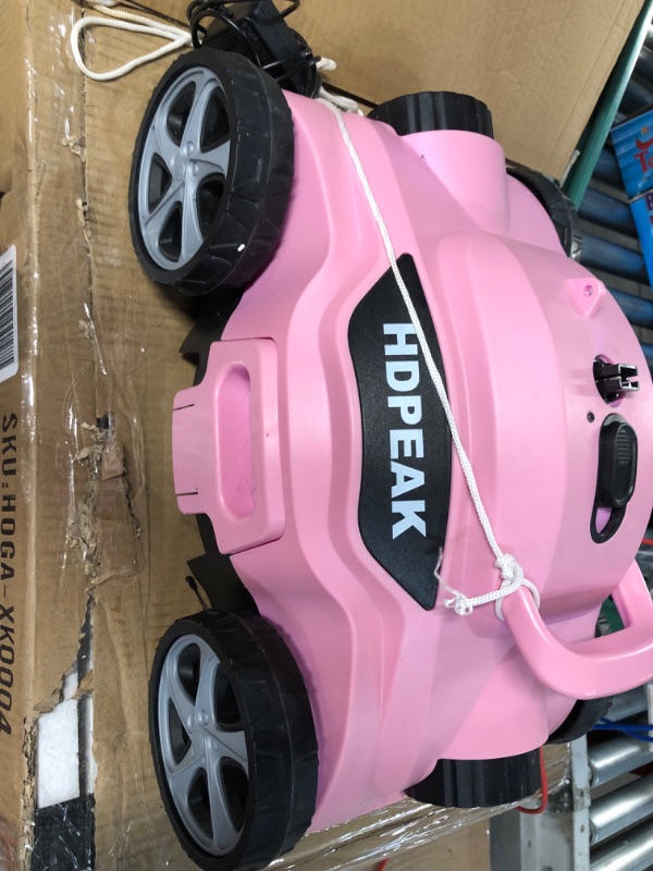 Photo 4 of Cordless Robotic Pool Cleaner, HDPEAK Pool Vacuum Lasts 110 Mins, Auto-Parking, Rechargeable, Automatic Cordless Pool Vacuum Ideal for Above/In-Ground Pools 
