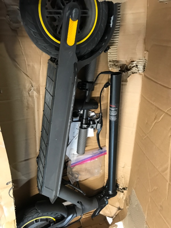 Photo 4 of **FOR PARTS**NON REFUNDABLE***1PLUS Electric Scooter 10" Solid Tires 500W Motor 19 Mph Speed Commuter E Scooter for Adults,Long-Range Battery,Smart,Foldable and Portable(Optional Seat) 10"(500W)