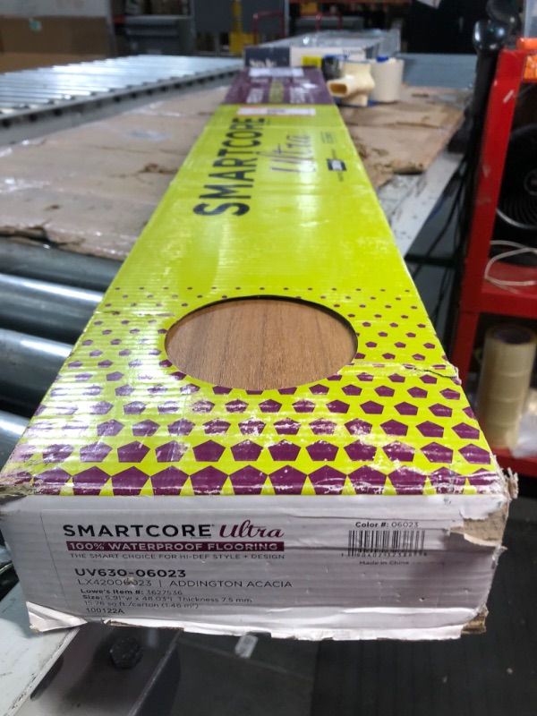 Photo 2 of 
SMARTCORE Ultra Woodford Oak 12-mil x 6-in W x 48-in L Interlocking Luxury Vinyl Plank Flooring
