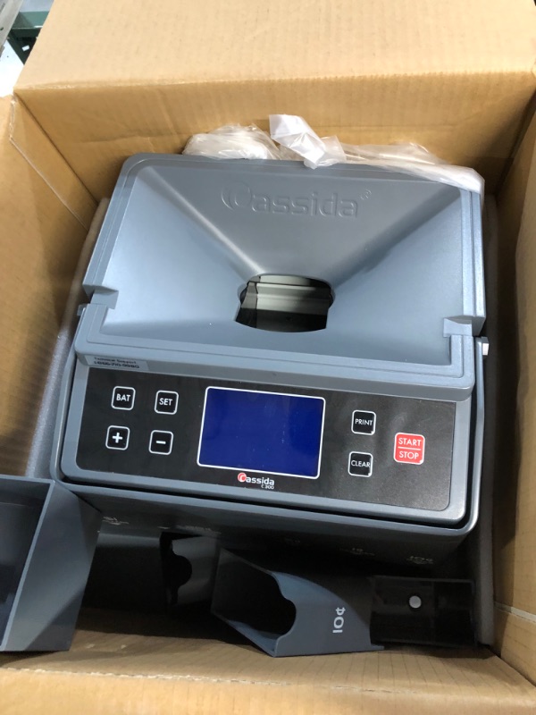 Photo 3 of Cassida C300 Professional USD Coin Counter, Sorter and Wrapper/Roller 