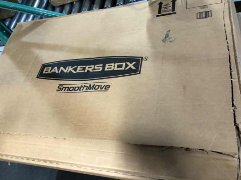 Photo 4 of Bankers Box® SmoothMove 24" x 18" x 18" Moving Box, Blue/Kraft, 6/Bundle (0062901)