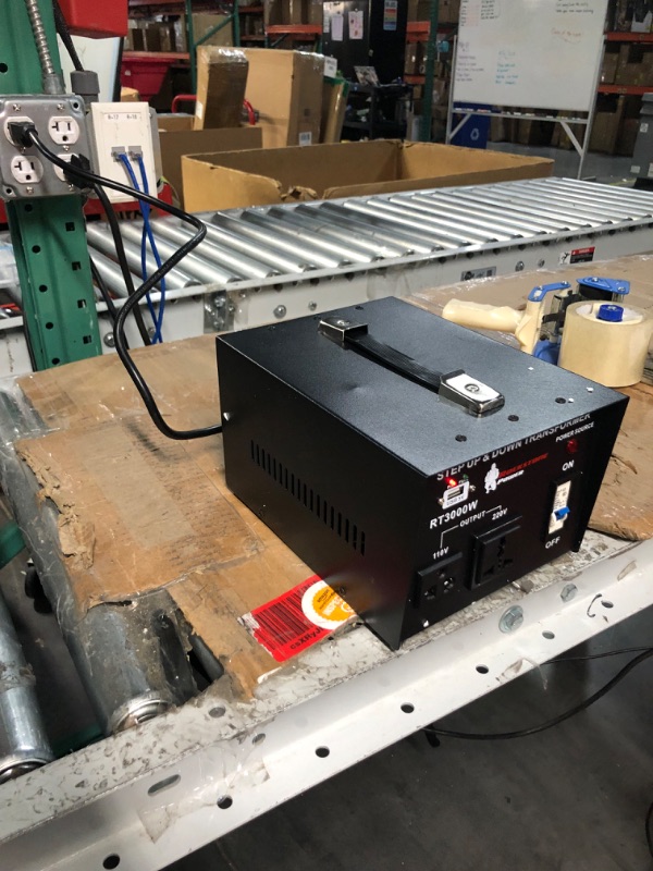 Photo 1 of ROCKSTONE POWER 5000 Watt Voltage Converter Transformer - Heavy Duty Step Up/Down 