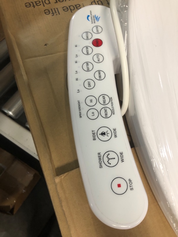 Photo 1 of **USED** *NOT TESTED* TooCust Bidet Toilet Seat Elongated - Electronic Heated 