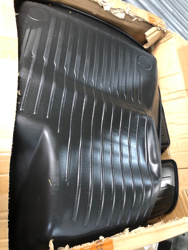 Photo 2 of Tesla Model 3 Floor Mats,All Weather Floor Mats for Tesla Model 3 2021 2022 2023 Accessories,All Weather Trunk Mats Cargo Liners Waterproof Non-Slip