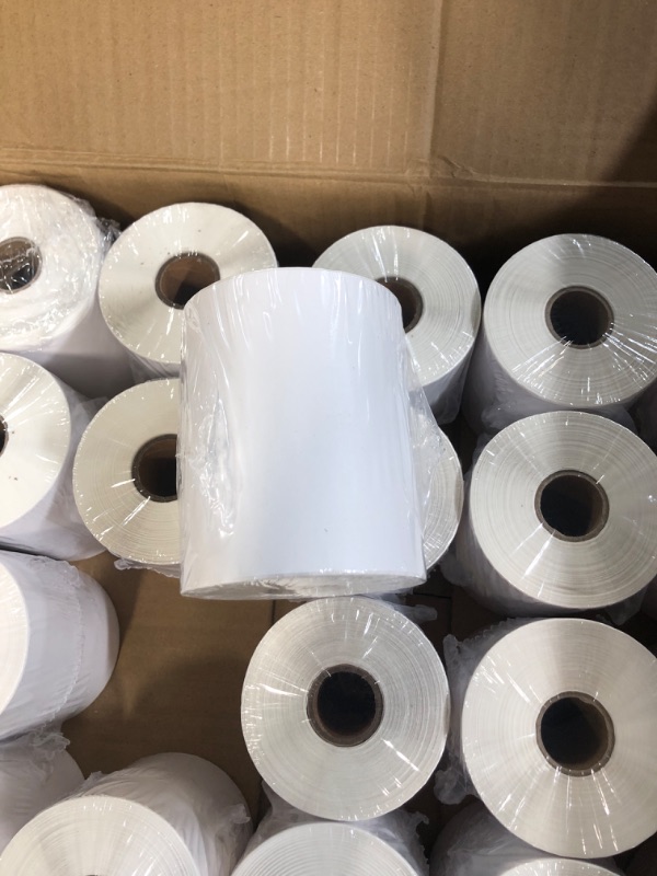 Photo 3 of L LIKED 20 Rolls of 4" x 6" Direct Thermal Shipping Labels with 250 Labels/Roll - Compatible Zebra 2844 ZP-450 ZP-500 ZP-505