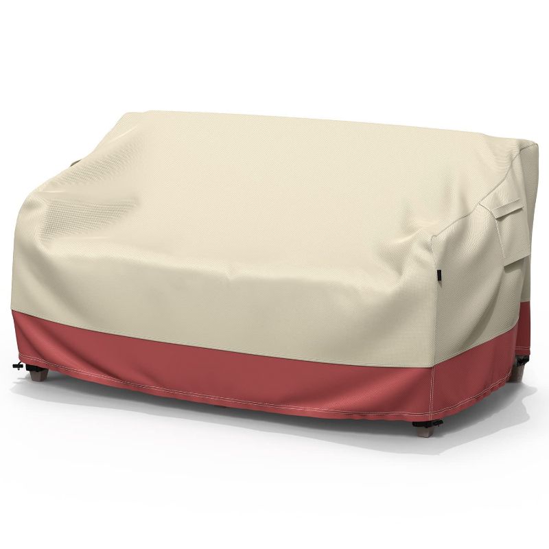 Photo 1 of ?Upgraded? Heavy Duty 600D Patio Furniture Sofa Covers, U-COMSO 2-Seater  (60" W×34" D×30" H)