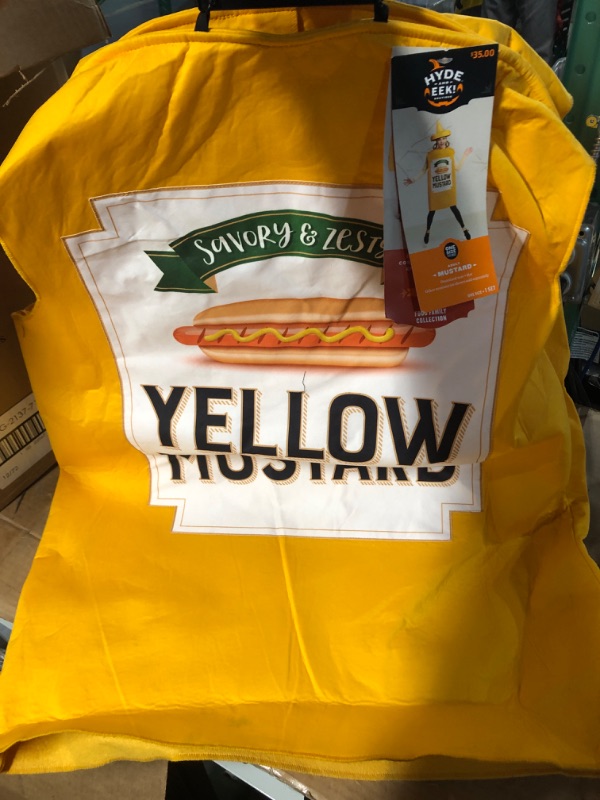 Photo 1 of ADULT ONE SIZE MUSTARD COSTUME