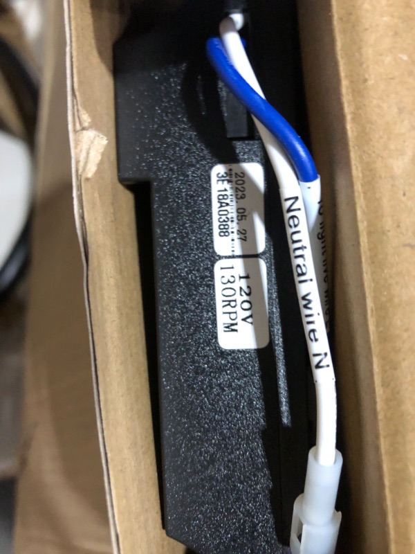 Photo 1 of CATINER 65" Large Ceiling Fan with LED Light, Ceilign Fan with Remote Control