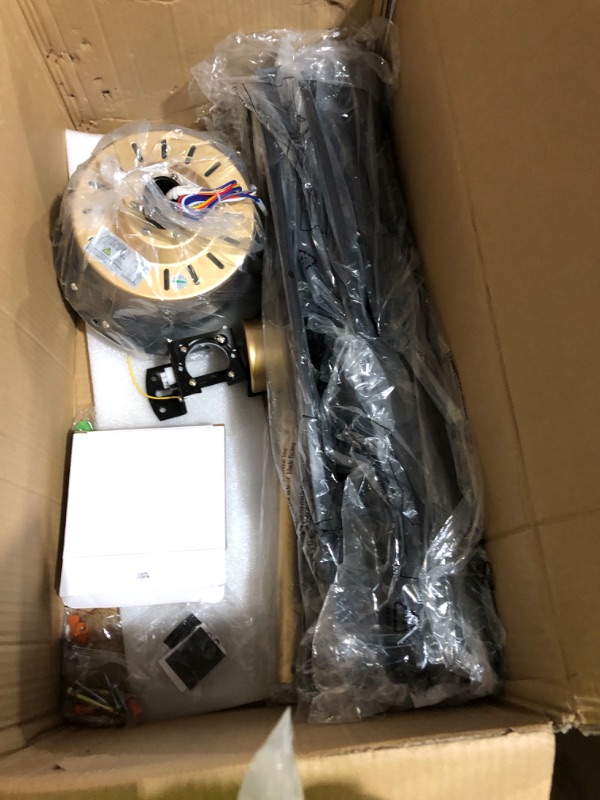 Photo 1 of CATINER 65" Large Ceiling Fan with LED Light, Ceilign Fan with Remote Control