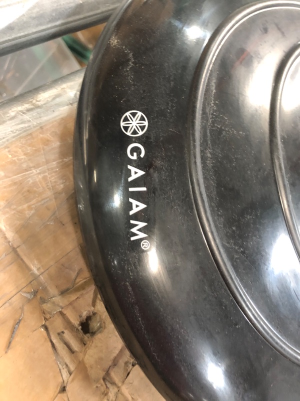 Photo 1 of Gaiam Balance Disc Wobble Cushion Stability Core Trainer for Home or Office Desk Chair
