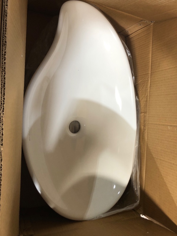 Photo 3 of Swiss Madison Daxton Vessel Sink, White