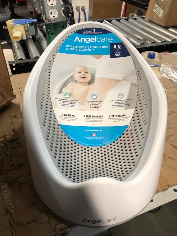 Photo 4 of Angelcare Baby Bath Support (Grey) | Ideal for Babies Less than 6 Months Old