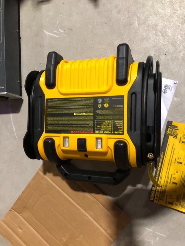 Photo 4 of ***DOES NOT POWER ON - NO CHARGER - UNABLE TO TEST***
DEWALT DXAEPS14 1600 Peak Battery Amp 12V Automotive Jump Starter