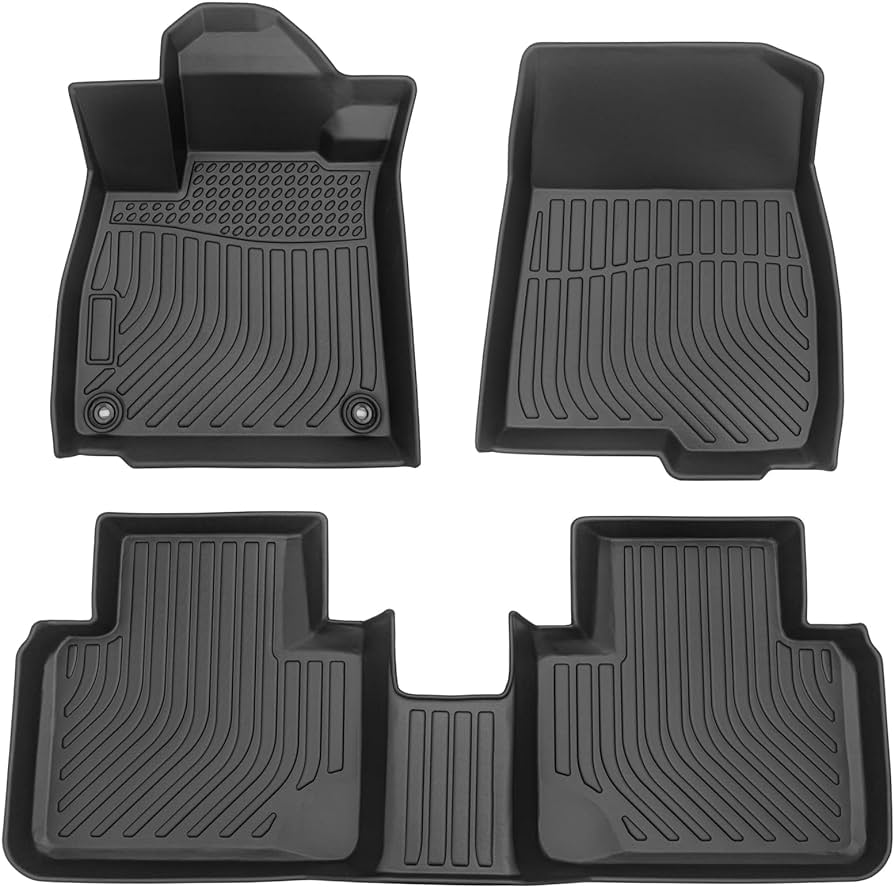 Photo 1 of AILIECHO Custom All-Weather TPE Rubber Car Floor Mats, Flexible Floor Liners 