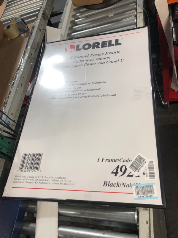 Photo 2 of Lorell Stylish Poster Frame, 24" x 36" (49214)