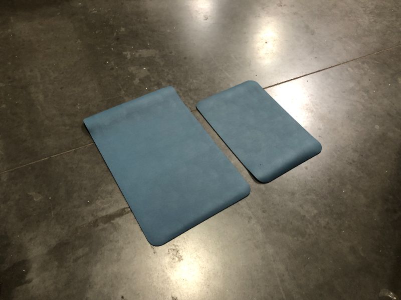 Photo 2 of **SEE NOTES**
Diatomaceous Earth Bathroom Rugs Sets 2 pieces (16" x 24" Plus 20" x32", Teal)