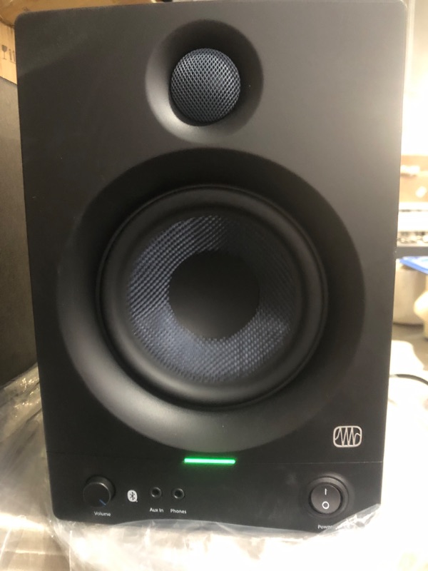 Photo 3 of * used * good condition * functional *
PreSonus Eris 5BT Gen 2 — 5-inch Powered Desktop Speakers with Bluetooth for Multimedia