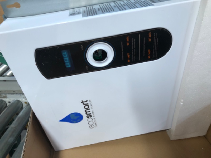 Photo 1 of **READ NOTES BELOW* EcoSmart ECO 27 Tankless Water Heater, Electric, 27-kW - Quantity 1 