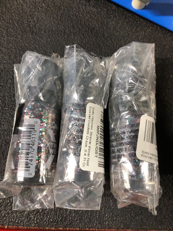 Photo 1 of **BUNDLE OF 3**
Sally Hansen Xtreme Wear Nail Polish, Confetti Craze, 0.4 Fl. Oz.