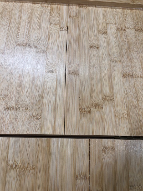 Photo 1 of ***USED MISSING HANDLES, CRACKED***
30 x 22 inch Extra Large Bamboo Collapsible Noodle Board Stove Cover, Large Charcuterie Board, Counter Space Top Covers for Electric Stoves & Sink Farmhouse Rustic Decorative Tray for Kitchen
