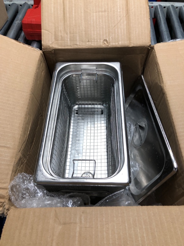 Photo 2 of ***(PARTS ONLY/ NON FUNCTIONAL/ NO RETURNS OR REFUNDS) ***
Ultrasonic Cleaner- Rengue 6L Professional Ultrasonic Cleaner Machine 40kHz with Digital Timer and Heater