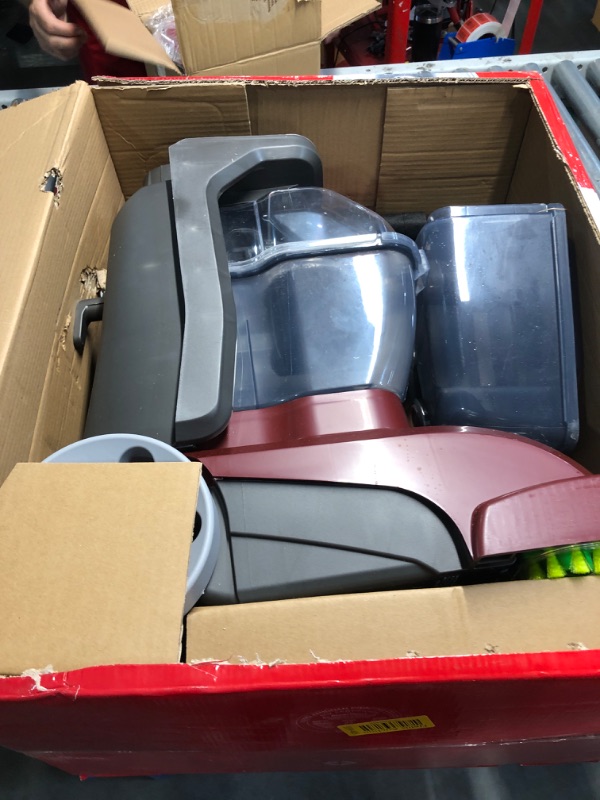 Photo 1 of ***USED - MISSING PARTS - UNTESTED - SEE COMMENTS***
Hoover PowerScrub Deluxe Carpet Cleaner Machine, for Carpet and Upholstery, FH50150NC, Red