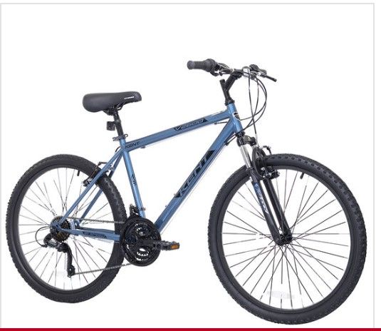 Photo 1 of ***STOCK PHOTO REFERENCE ONLY*** HILAND 26 inch Mountain Bike for Mens and Womens, 3/6 Spoke Wheel, 21 Speed Rear Derailleur, Aluminum Frame with Front Suspension, Bicycle for Adult gray