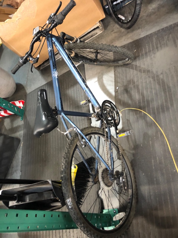 Photo 1 of ***STOCK PHOTO REFERENCE ONLY*** HILAND 26 inch Mountain Bike for Mens and Womens, 3/6 Spoke Wheel, 21 Speed Rear Derailleur, Aluminum Frame with Front Suspension, Bicycle for Adult gray