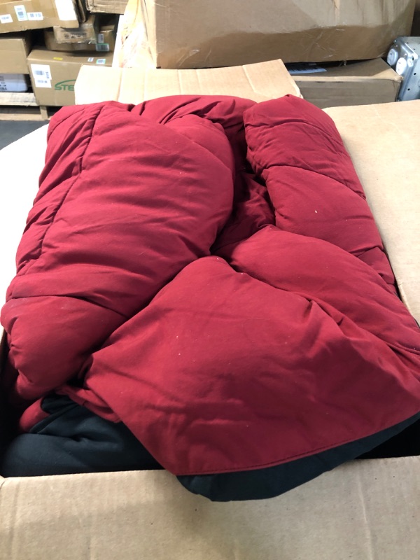 Photo 2 of **USED** Basic Beyond Red and Black Comforter