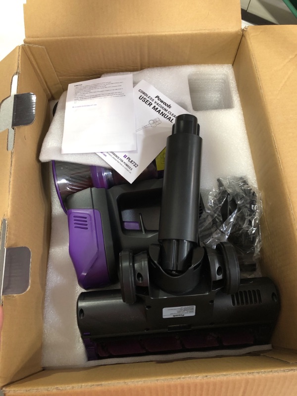 Photo 1 of Powools 25kpa Cordless Vacuum Cleaner - Stick Vacuum Cleaner 