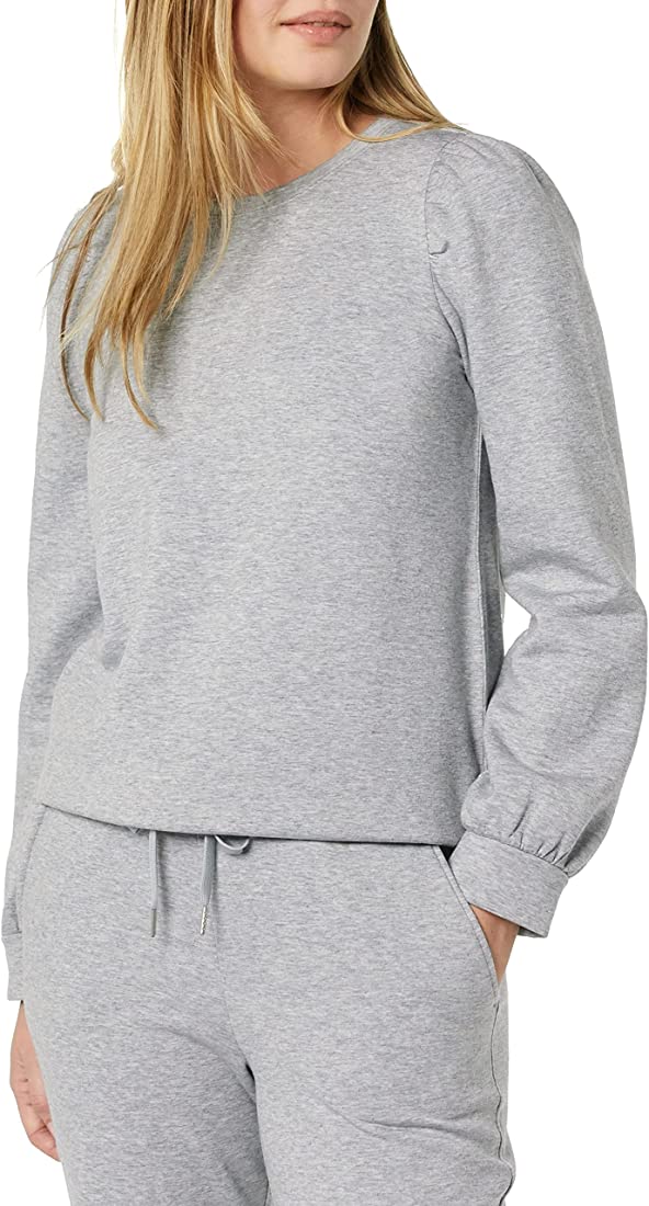 Photo 1 of Amazon Aware Women's Puff Sleeve Sweatshirt (Women's Large)