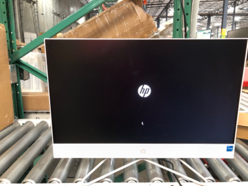 Photo 3 of HP All-in-One Desktop PC with 11th Gen Intel Core i3-1115G4 Processor, Full 1080p HD 23.8” Display, 24mh FHD IPS Monitor, Built-in Speakers, and VESA Mounting