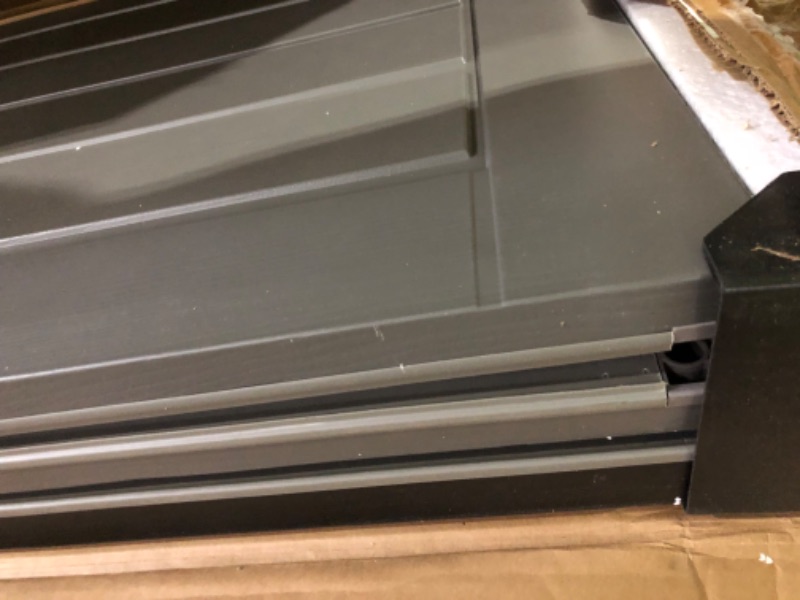 Photo 2 of Cosco Outdoor Patio Deck Storage Box Black/Gray