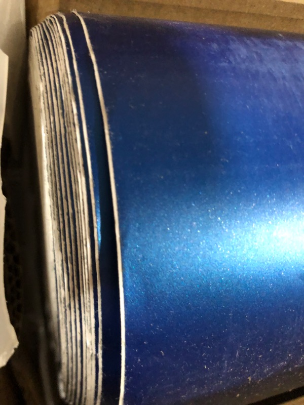 Photo 4 of VViViD+ Matte Metallic BlueVinyl Wrap Roll