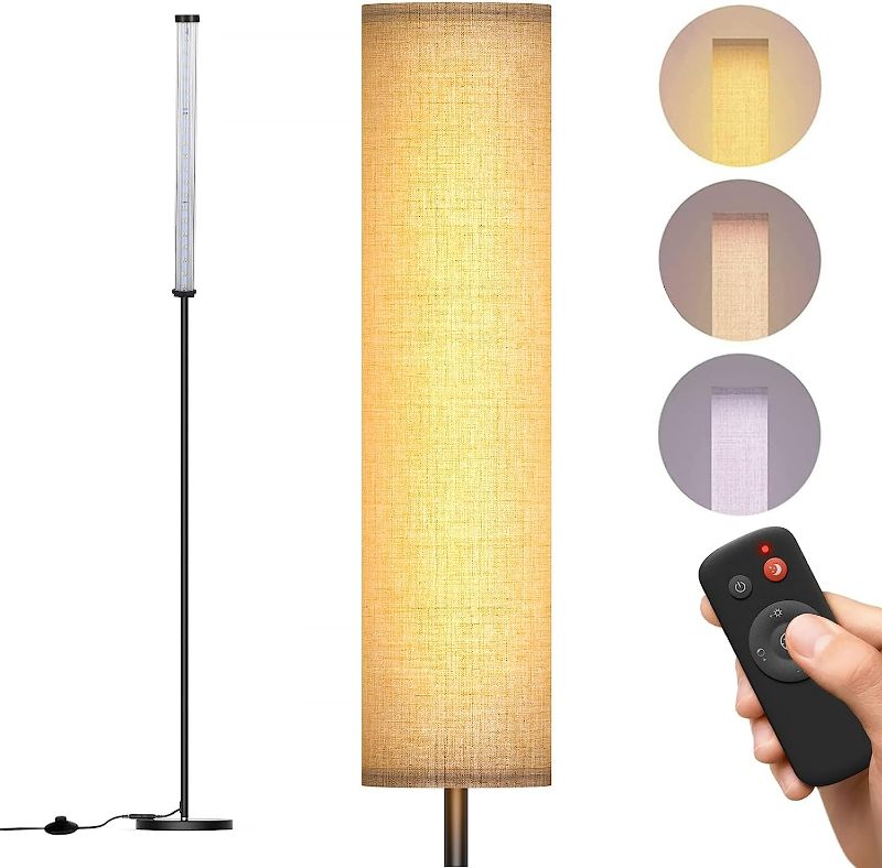 Photo 1 of  12W Floor Lamp with Remote **STOCK IMAGE REFER. ONLY/SEE PHOTOS**