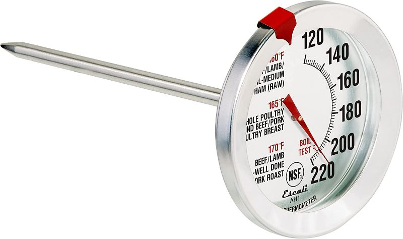 Photo 1 of Escali AH1 Stainless Steel Oven Safe Meat Thermometer