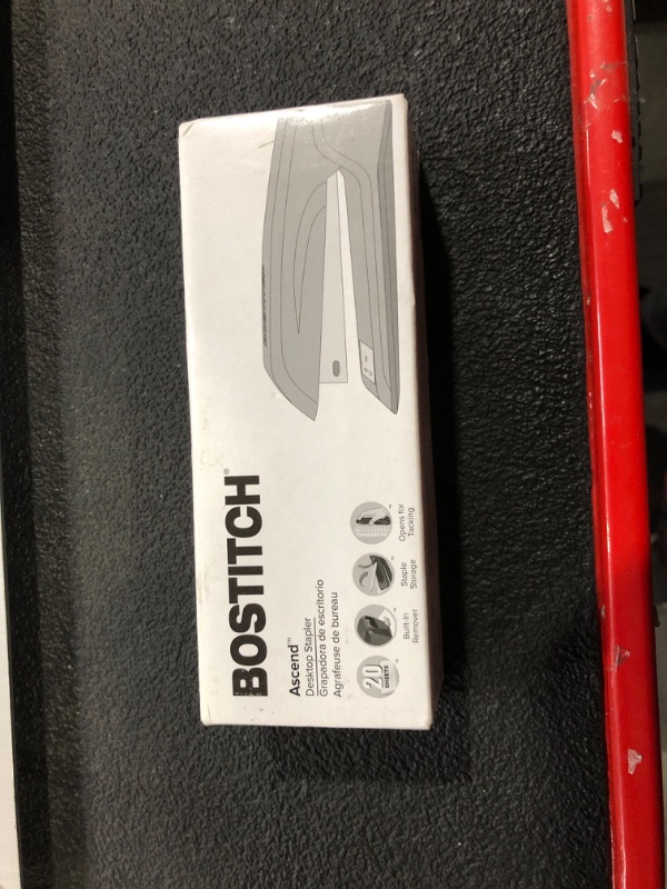 Photo 2 of Bostitch Office Ascend 3 in 1 Stapler, 20 Sheet Capacity **PINK/PURPLE** *SEE PHOTOS*
