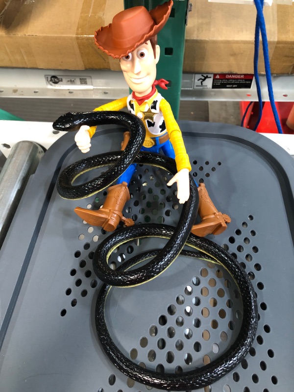 Photo 2 of ?Pixar Toy Story Woody + Toy Rubber Snake 