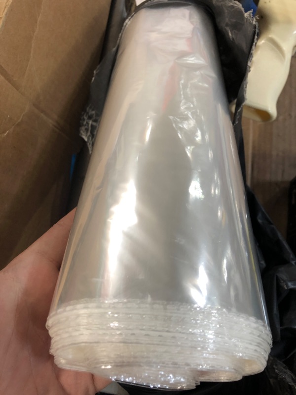 Photo 2 of 15” x 20” Clear Cellophane Bags Resealable Plastic OPP Bags Self Seal Poly Bags for Apparel,Party Wedding Gift Bags (15X20 inch(100Pcs)