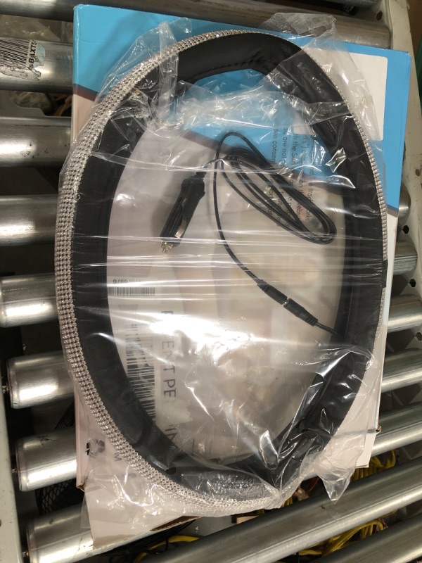 Photo 1 of BENT - Zone Tech Car Steering Wheel Bling 12V Heated Cover 