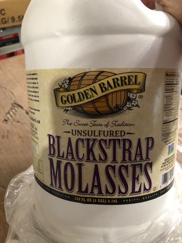 Photo 2 of Golden Barrel Bulk Unsulfured Blackstrap Molasses Jug (128 Fl Oz)