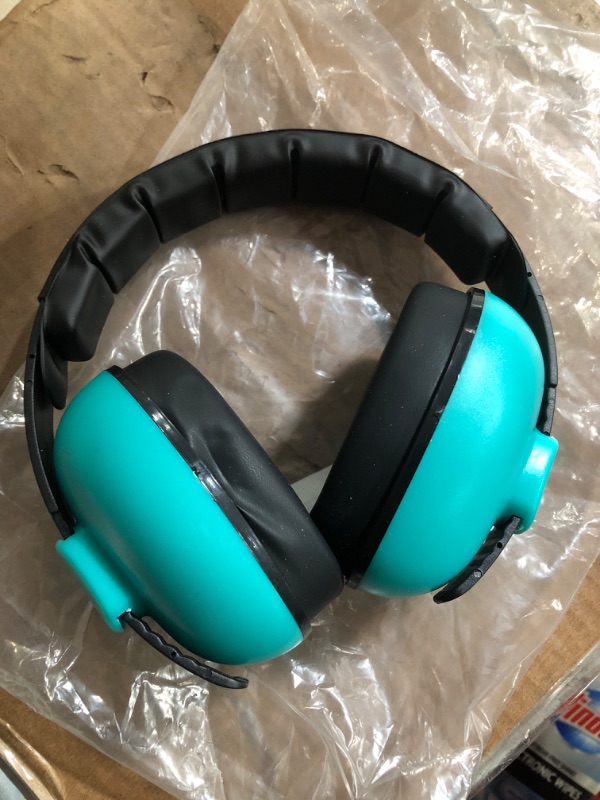 Photo 2 of Baby Ear Protection, Baby Safety Headphones TEAL/GREEN