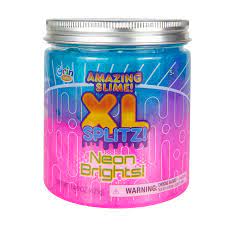 Photo 1 of AMAZING SLIME XL SPLITZ NEON BRIGHTS BLUE/PINK