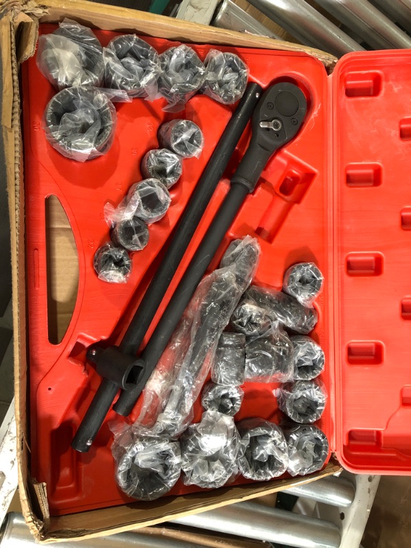 Photo 3 of **BROKEN WRATCHET** FOR PARTS**
VEVOR Impact Socket Set, 3/4 Inches Socket Assortment, 