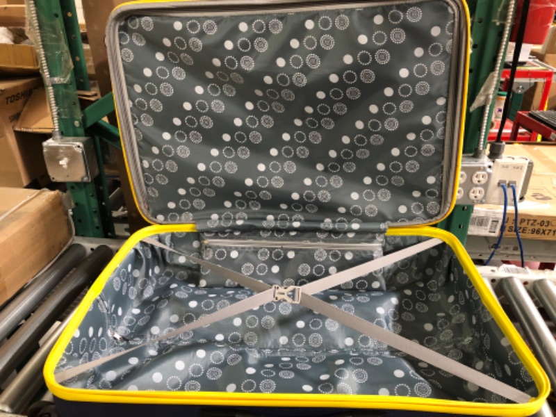 Photo 4 of USED - Rockland Melbourne 28" Expandable Hardside Spinner Suitcase - Navy