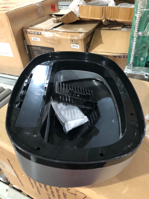 Photo 3 of **MISSING POWER CORD** iTouchless 13 Gallon Oval Sensor Touchless Trash Can 