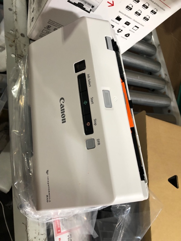 Photo 2 of Canon imageFORMULA R40 Office Document Scanner For PC and Mac, Color Duplex Scanning, 