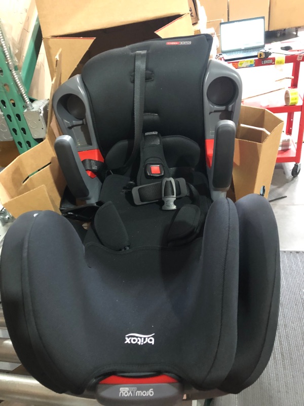 Photo 3 of Britax Grow with You ClickTight Harness-to-Booster, Black Contour SafeWash