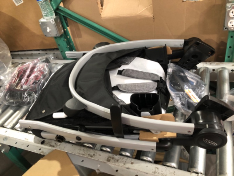 Photo 2 of Graco Modes Pramette Travel System, Includes Baby Stroller with True Pram Mode, Reversible Seat, One Hand Fold, Extra Storage, Child Tray and SnugRide 35 Infant Car Seat, Ellington Pramette Ellington