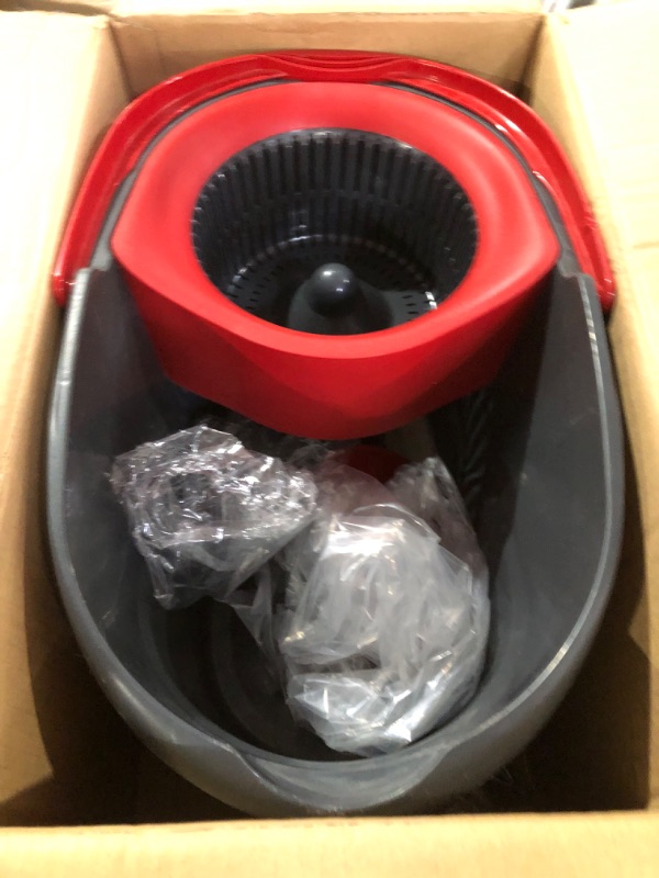 Photo 2 of **BUCKET ONLY** O-Cedar EasyWring RinseClean Microfiber Spin Mop & Bucket Floor Cleaning System